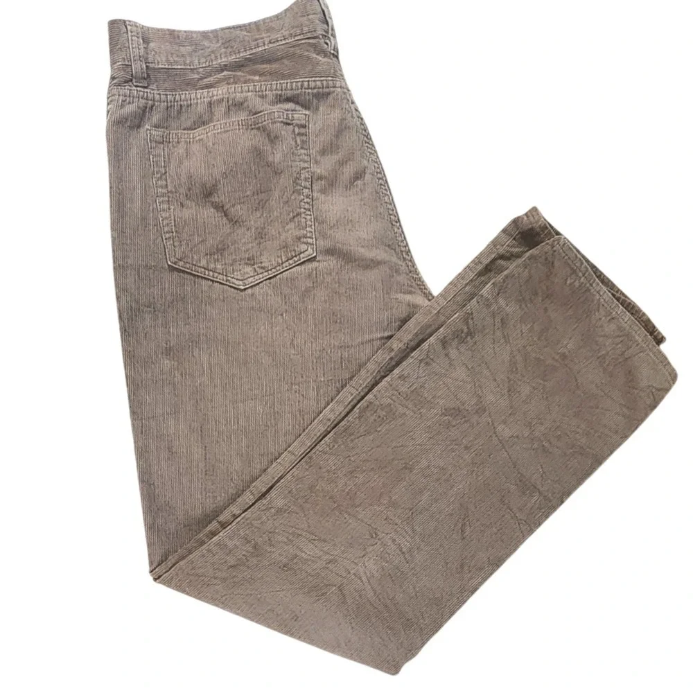 J. Crew The Bleecker Corduroy Pants Brown 34 x 34 Mens